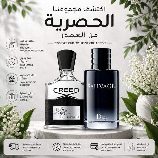 Dior Sauvage & Creed Aventus - Unleash Your Invincible Charm!